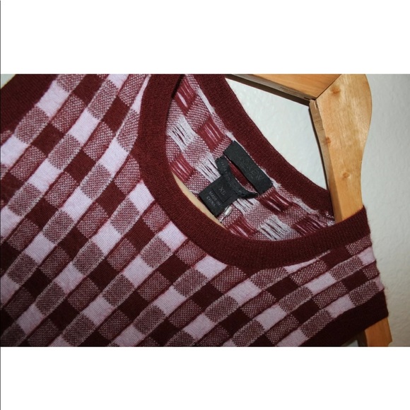 J.Crew Collection Italian Cashmere Gingham Tank - Picture 5 of 6